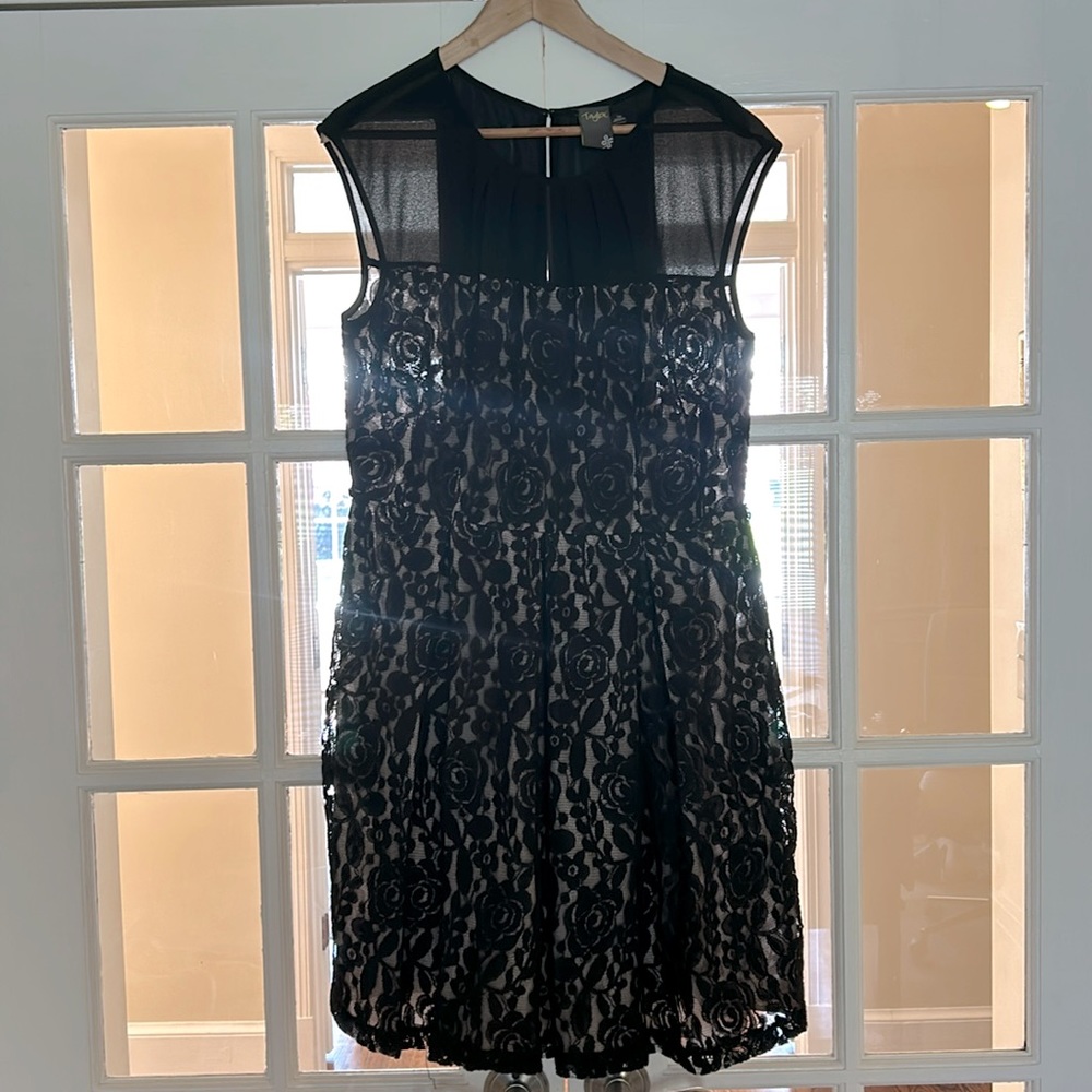 Taylor Lace Overlay Dress